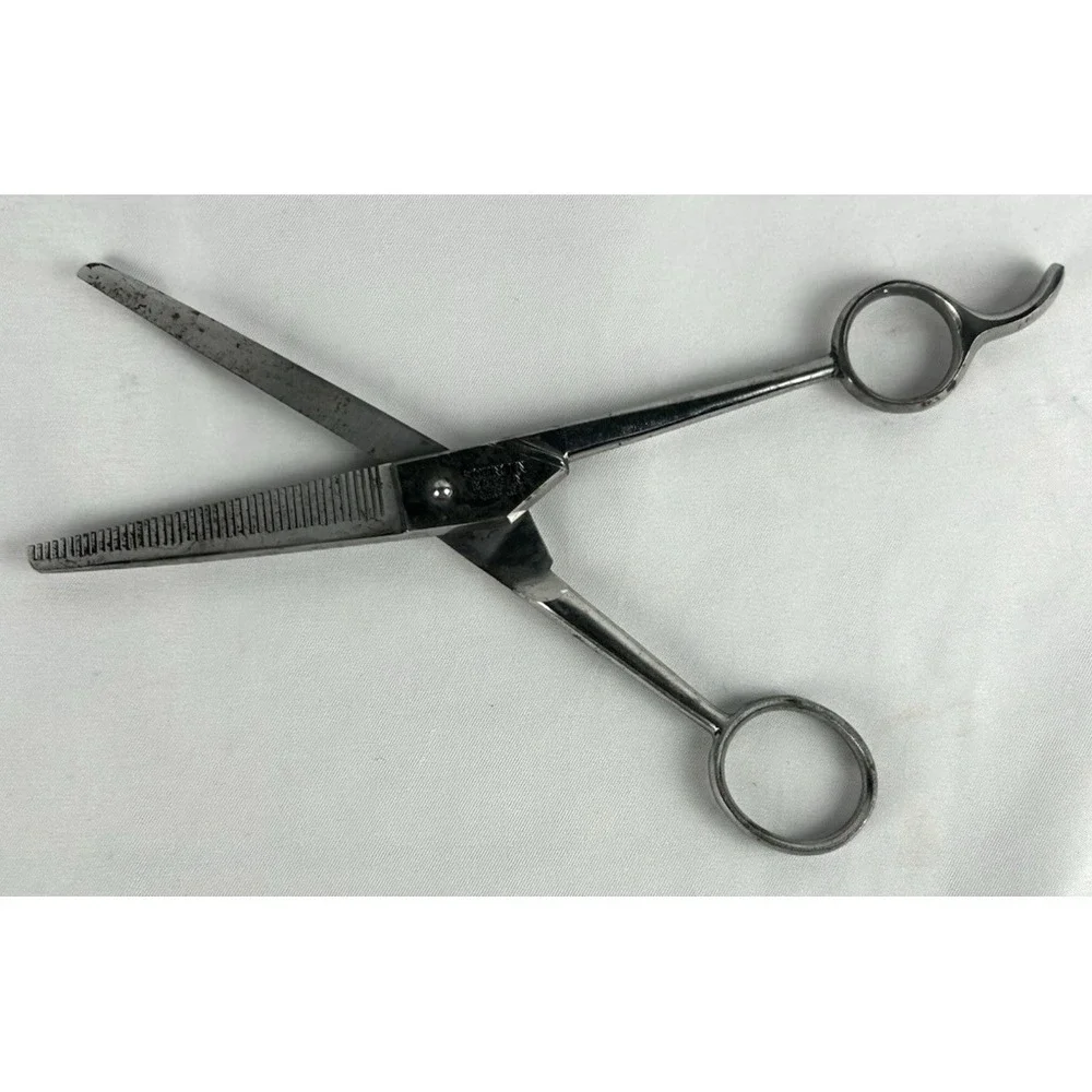 Vintage Solingen Germany Hair Scissors Barber Beautician Thinning Shears